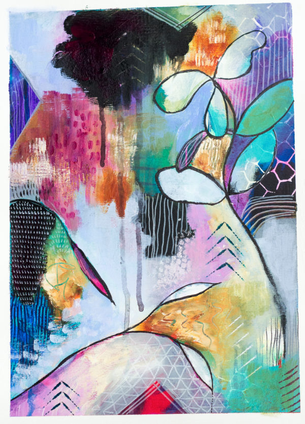Peinture "Rien n'est vain"