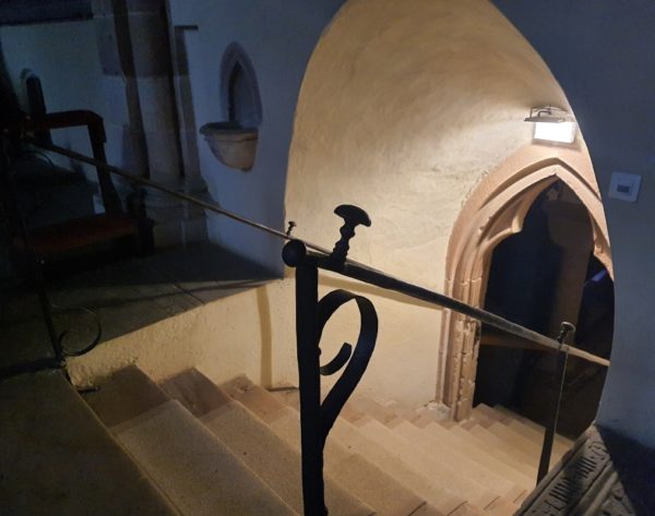 Sortie Eglise d'Andlau et sa crypte